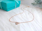 Heart 3 Diamonds Pedant Necklace – LUX VERSE Luxury Designer Fashion Outlet