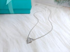 Heart 3 Diamonds Pedant Necklace – LUX VERSE Luxury Designer Fashion Outlet