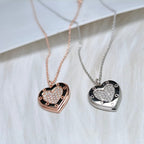 Heart Diamonds Pedant Necklace – LUX VERSE Luxury Designer Fashion Outlet