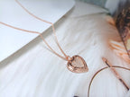 Heart Diamonds Pedant Necklace – LUX VERSE Luxury Designer Fashion Outlet