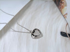 Heart Diamonds Pedant Necklace – LUX VERSE Luxury Designer Fashion Outlet