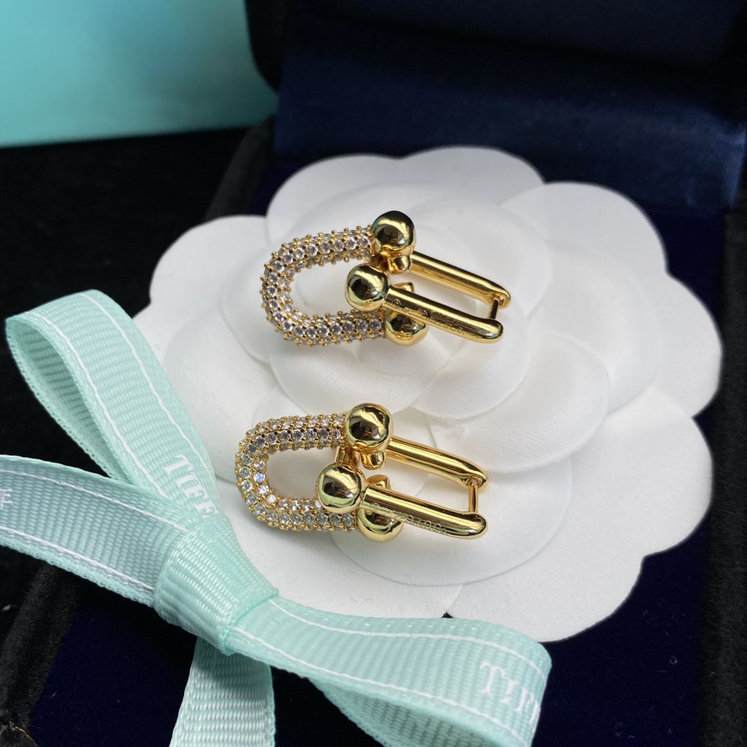 Hardwear Link Diamond Gold Earrings – LUX VERSE Luxury Designer Fashion Outlet