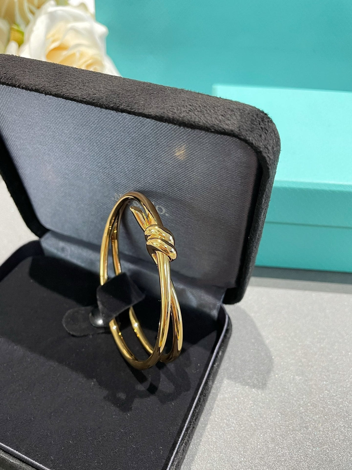Knot Double Row Gold Bracelet – LUX VERSE Luxury Designer Fashion Outlet