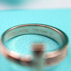 T1 Narrow Diamond Rose Gold Ring – LUX VERSE Luxury Designer Fashion Outlet