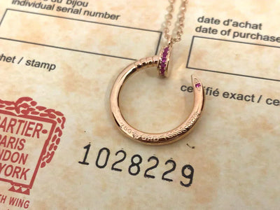 JUSTE PINK DIAMOND NECKLACE