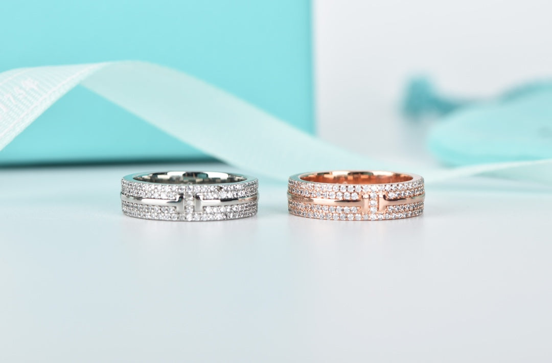 T Wire Diamond Ring – LUX VERSE Luxury Designer Fashion Outlet