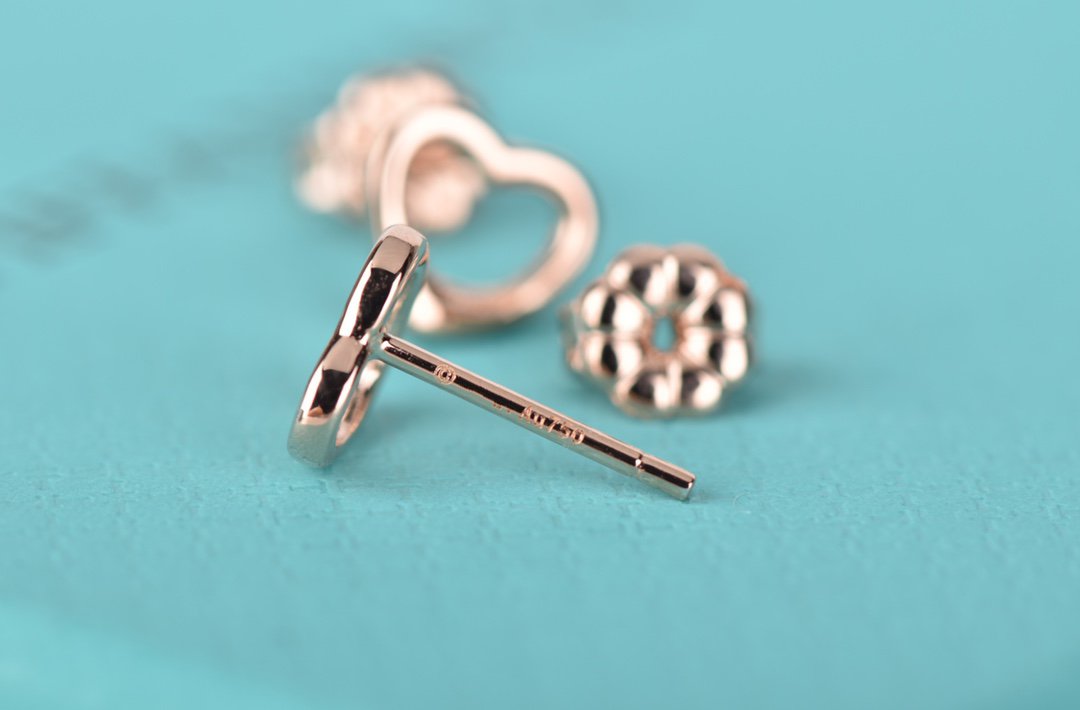 Open Heart Stud Earrings – LUX VERSE Luxury Designer Fashion Outlet