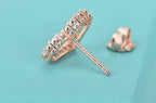 Open Heart Stud Diamond Earrings – LUX VERSE Luxury Designer Fashion Outlet