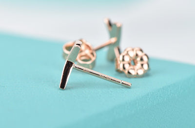 ATLAS DIAMOND STUD EARRINGS - LUX VERSE - Luxury designer fashion outlet
