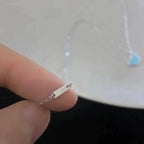 Butterfly Pedant Silver Turquoise Necklace – LUX VERSE Luxury Designer Fashion Outlet