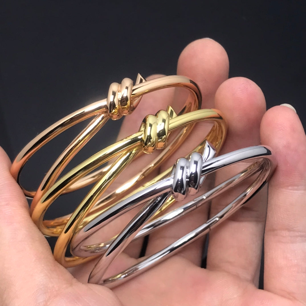 Knot Double Rows Bracelet – LUX VERSE Luxury Designer Fashion Outlet