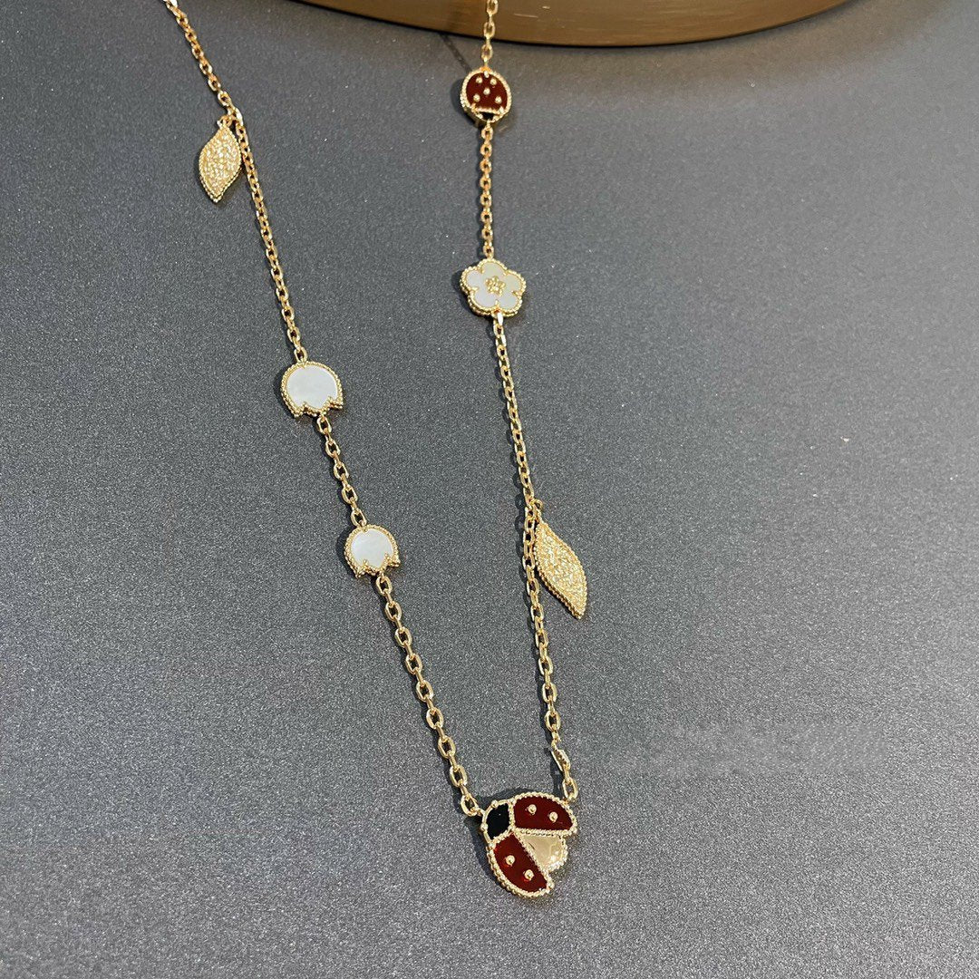 Lucky Spring 15 Motifs Necklace – LUX VERSE Luxury Designer Fashion Outlet