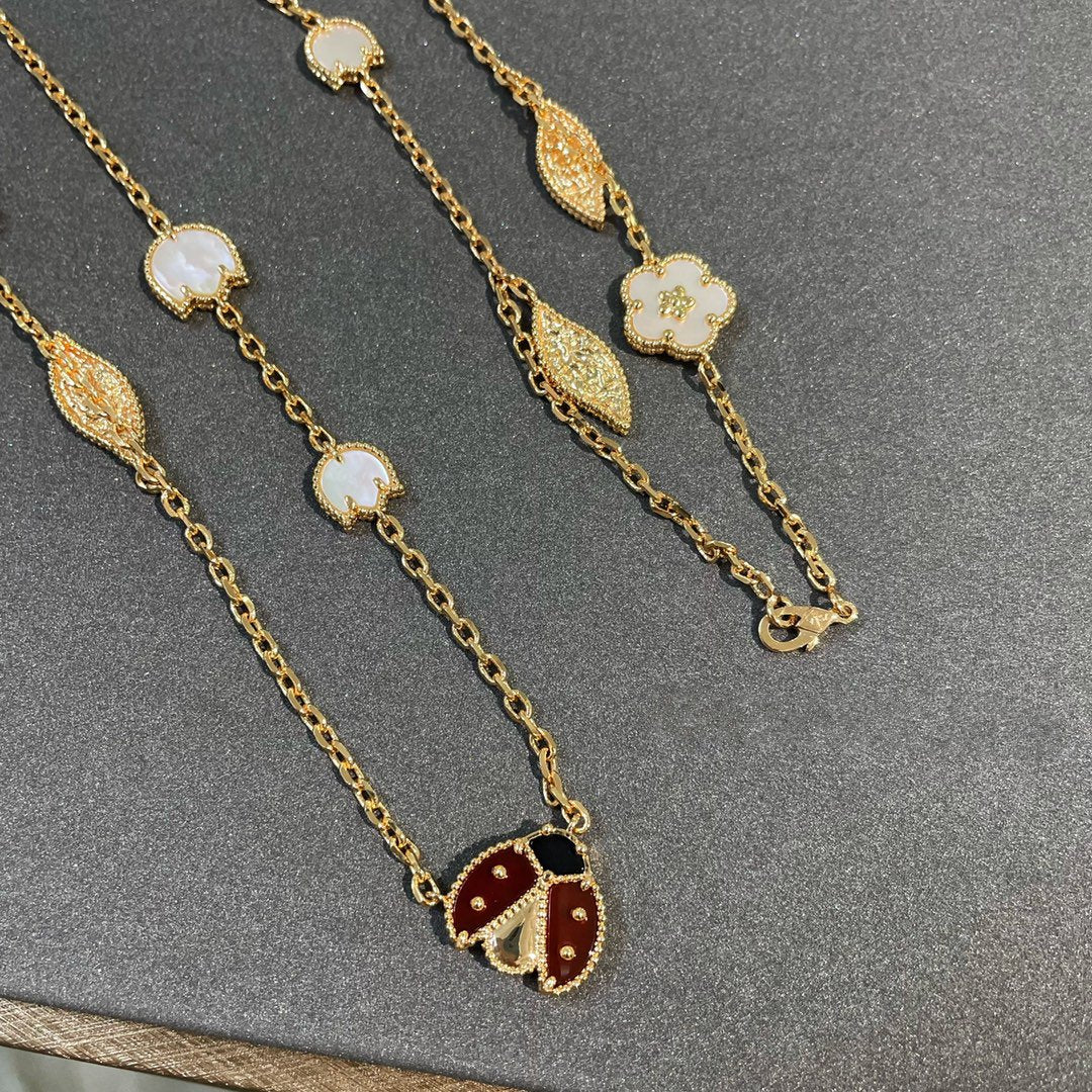 Lucky Spring 15 Motifs Necklace – LUX VERSE Luxury Designer Fashion Outlet