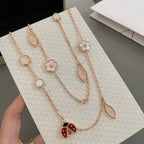 Lucky Spring 15 Motifs Necklace – LUX VERSE Luxury Designer Fashion Outlet