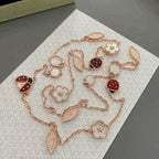 Lucky Spring 15 Motifs Necklace – LUX VERSE Luxury Designer Fashion Outlet