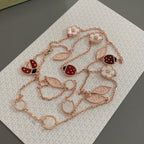 Lucky Spring 15 Motifs Necklace – LUX VERSE Luxury Designer Fashion Outlet