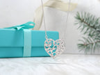 Heart Leaf Pedant Necklace – LUX VERSE Luxury Designer Fashion Outlet
