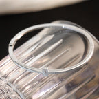 T Bracelet Silver Diamond Paved – LUX VERSE Luxury Designer Fashion Outlet