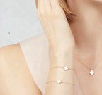Clover Mini 9.5mm White Mother-of-pearl Necklace – LUX VERSE Luxury Designer Fashion Outlet