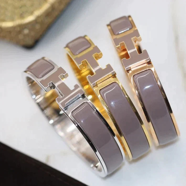 H Bracelet 12mm Brown – LUX VERSE Luxury Designer Fashion Outlet