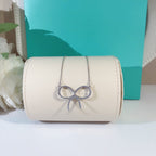 Claw Set Rhodium Plated Bow Necklace – LUX VERSE Luxury Designer Fashion Outlet