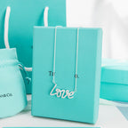 Paloma S Graffiti Love Necklace Diamond – LUX VERSE Luxury Designer Fashion Outlet