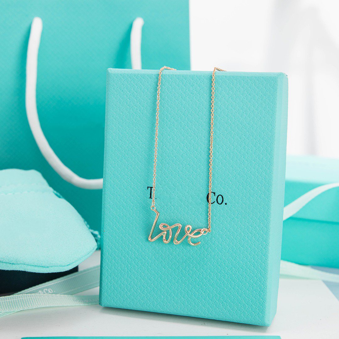 Paloma S Graffiti Love Necklace – LUX VERSE Luxury Designer Fashion Outlet