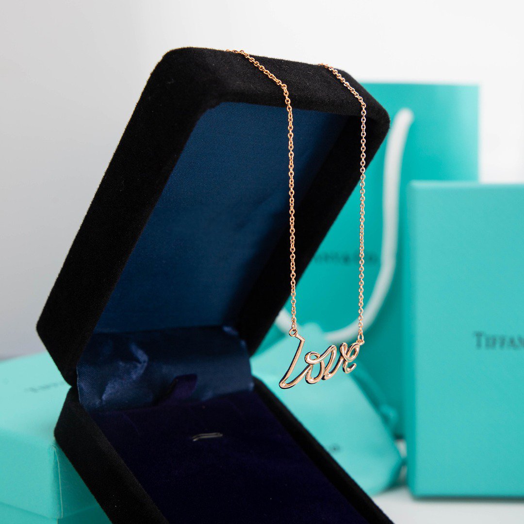 Paloma S Graffiti Love Necklace – LUX VERSE Luxury Designer Fashion Outlet