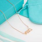 Paloma S Graffiti Love Necklace – LUX VERSE Luxury Designer Fashion Outlet