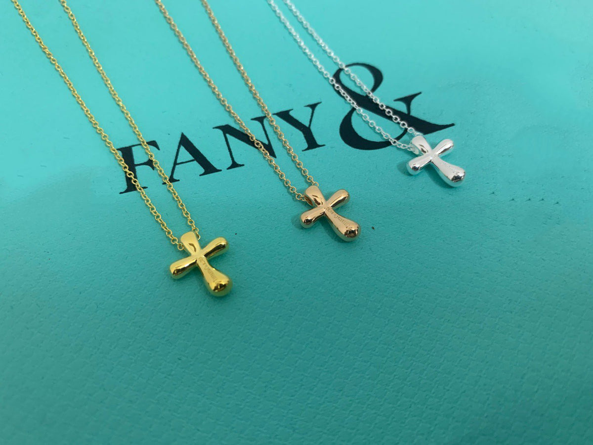 Cross Pendant Mini Bare Cross Necklace – LUX VERSE Luxury Designer Fashion Outlet