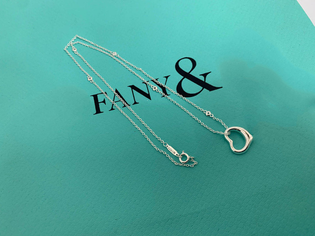 Heart Necklace Pendant Sterling – LUX VERSE Luxury Designer Fashion Outlet