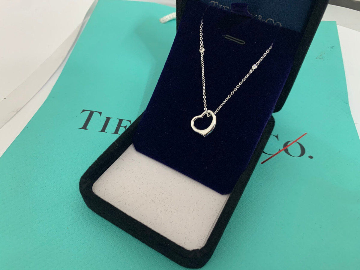 Heart Necklace Pendant Sterling – LUX VERSE Luxury Designer Fashion Outlet