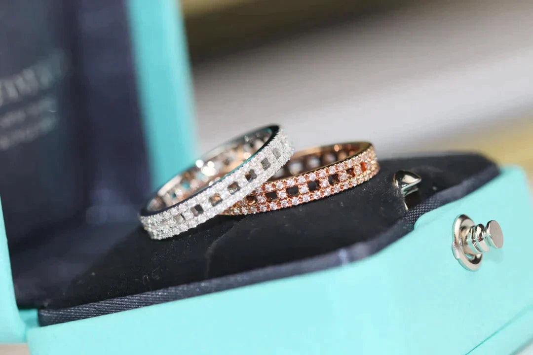 T True Diamond Paved Ring – LUX VERSE Luxury Designer Fashion Outlet