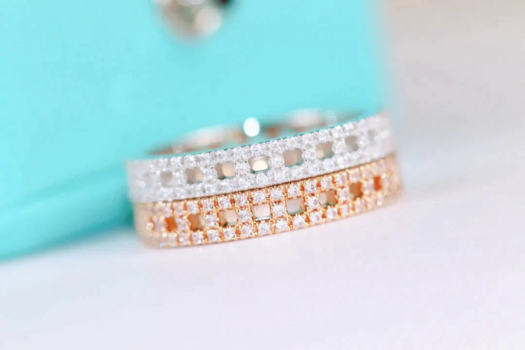 T True Diamond Paved Ring – LUX VERSE Luxury Designer Fashion Outlet