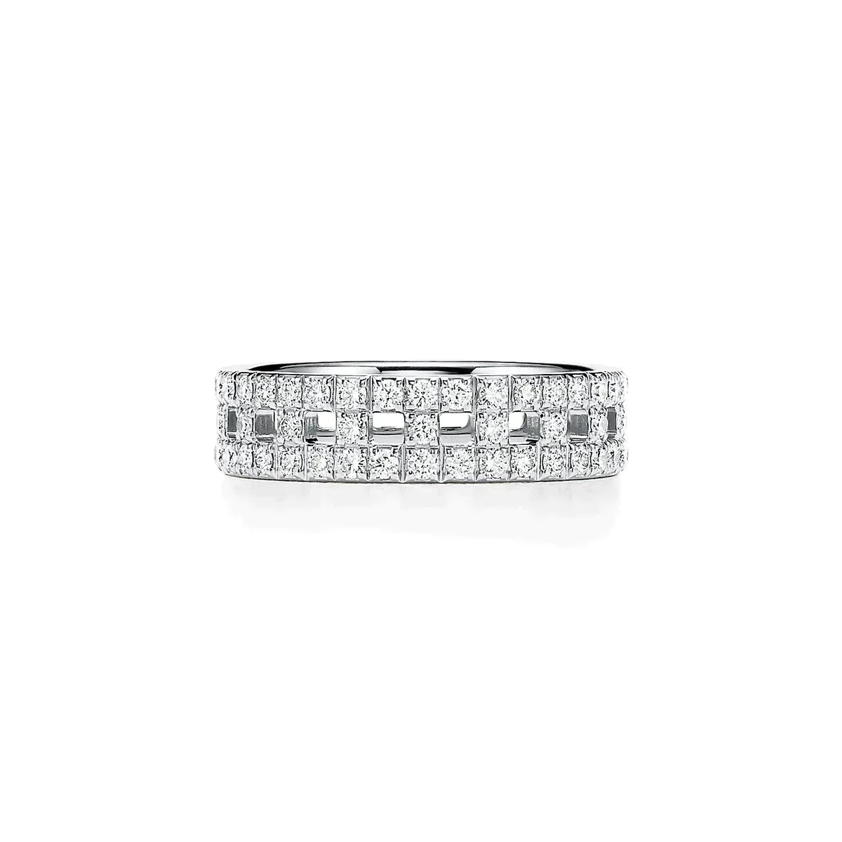 T True Diamond Paved Ring – LUX VERSE Luxury Designer Fashion Outlet