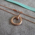T True Diamond Paved Necklace – LUX VERSE Luxury Designer Fashion Outlet
