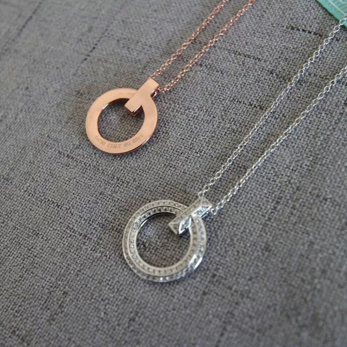 T True Diamond Paved Necklace – LUX VERSE Luxury Designer Fashion Outlet