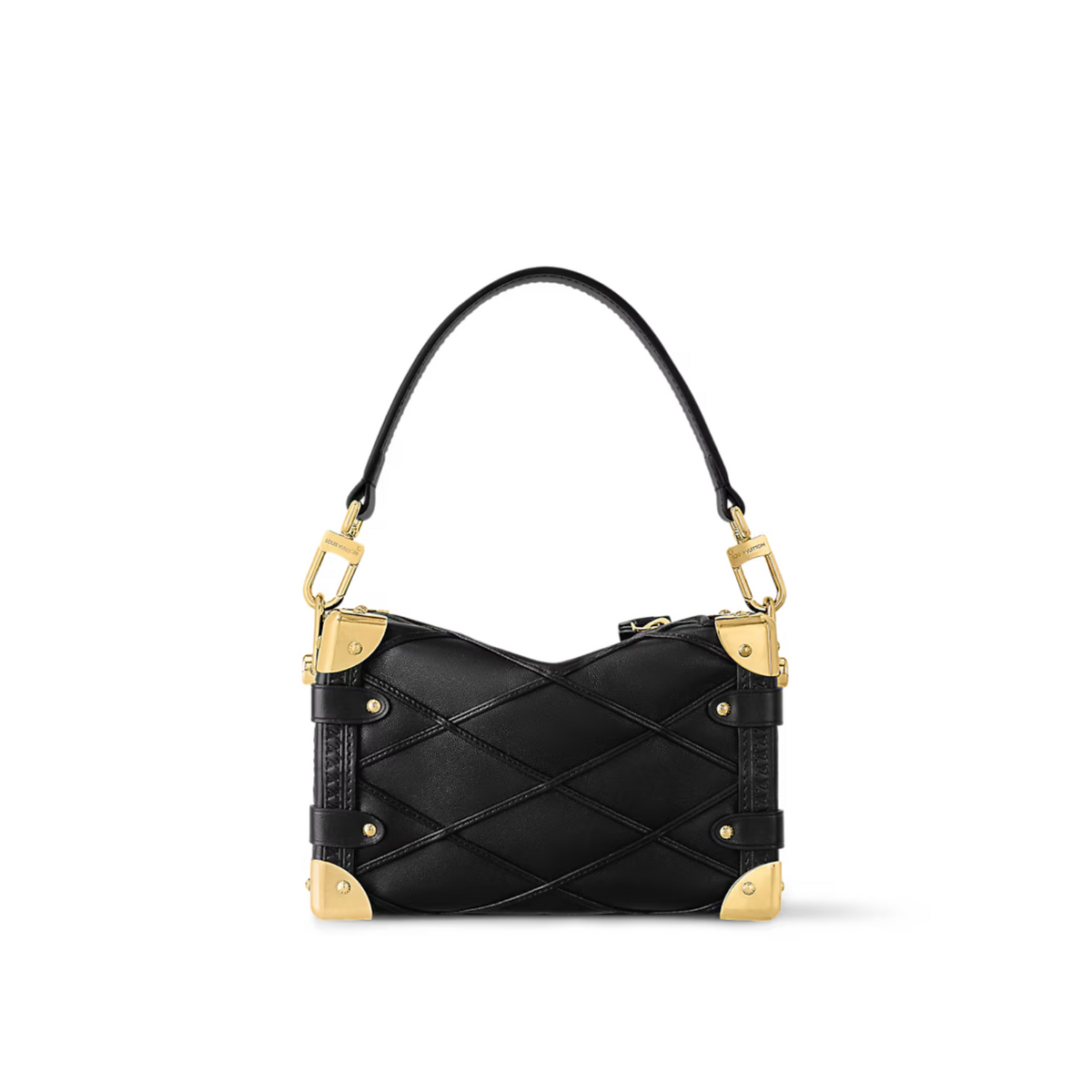 Side Modern Trunk PM – fashioned from quilted lambskin, the Side Trunk PM handbag takes the House’s vintage – LUX VERSE Luxury Designer Fashion Outlet