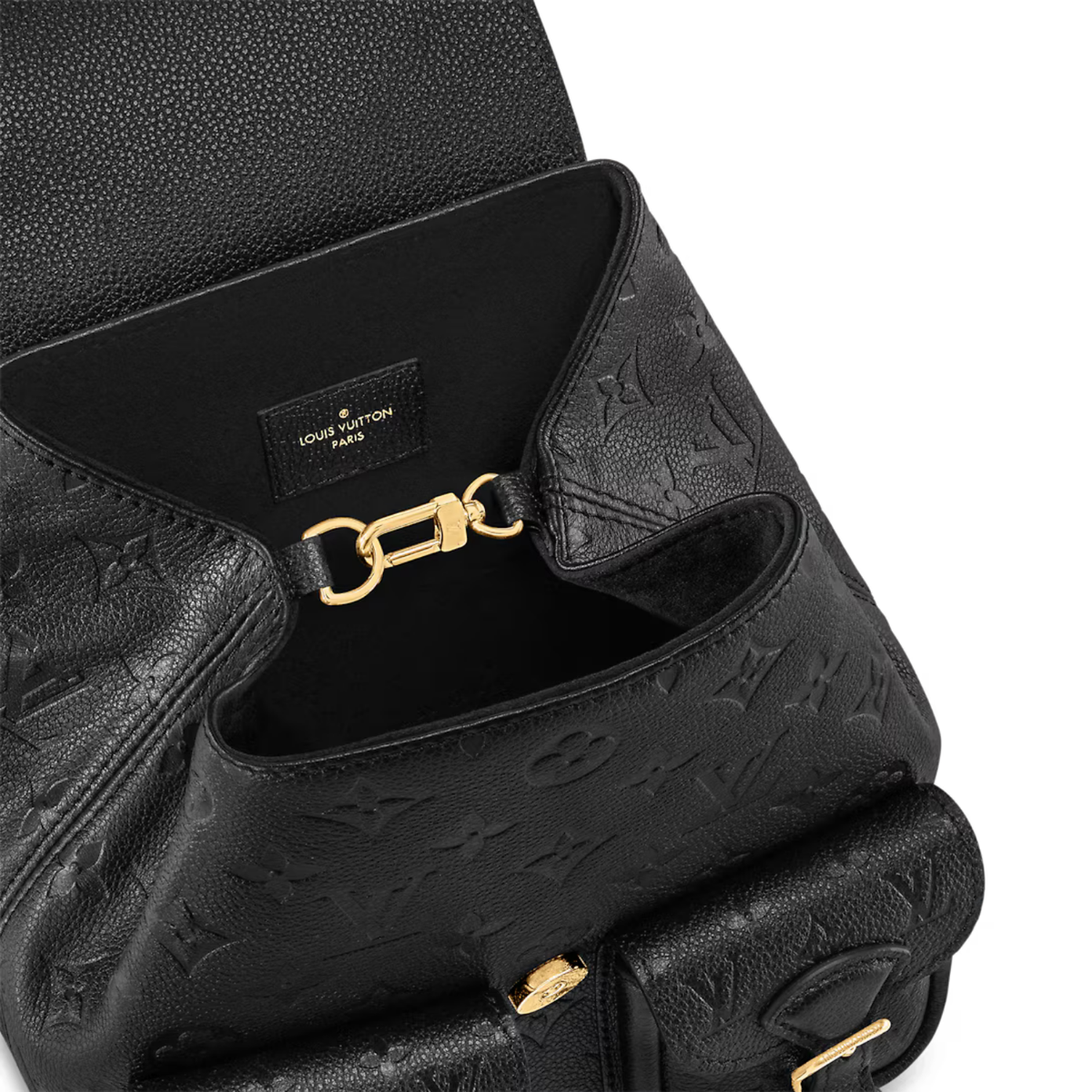 Backup Empreinte Leather – black Monogram Empreinte embossed grained cowhide leather Cowhide-leather trim – LUX VERSE Luxury Designer Fashion Outlet