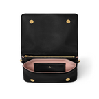Pochette Coussin Embossed lambskin – the removable chain, decorated with a charm, offers different carry options: clutch, – LUX VERSE Luxury Designer Fashion Outlet
