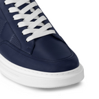 Beverly Hills Sneaker – it has an Initials logo on the tongue and the signature on the back – LUX VERSE Luxury Designer Fashion Outlet