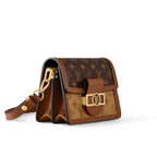 Mini Modern Dauphine – the high-shine lock and leather smart strap add a modern twist to this signature – LUX VERSE Luxury Designer Fashion Outlet