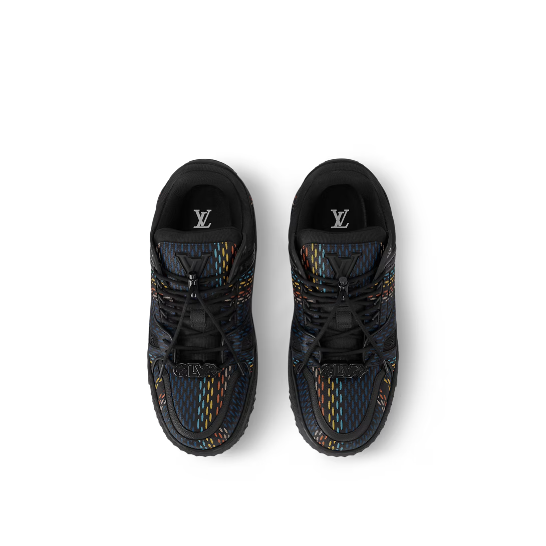 Trainer Maxi Printed Sneaker – part of the Prefall 2024 collection, the Trainer Maxi sneaker comes in grained calf – LUX VERSE Luxury Designer Fashion Outlet