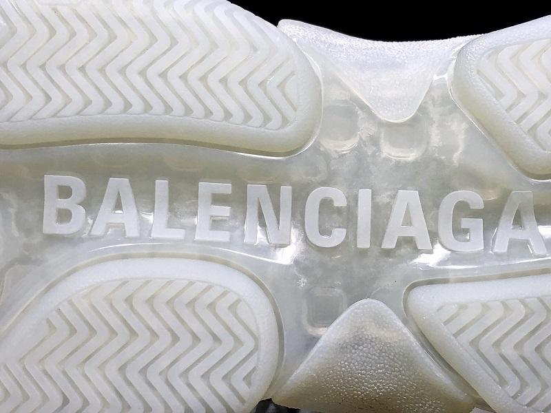 Triple S White Translucent Sneakers
