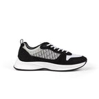 Black Mesh Colourblock Runner - Men's