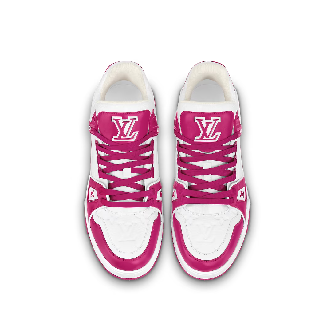 Trainer ProMove Sneaker – this edition of the Trainer sneaker teams smooth calf leather with grained calf – LUX VERSE Luxury Designer Fashion Outlet