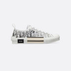 Low-Top Sneaker – the B23 low-top sneaker is set apart by its white and black Oblique motif and – LUX VERSE Luxury Designer Fashion Outlet