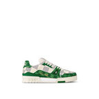 Trainer vintage Sneaker – the cult Trainer sneaker is reinterpreted in Damier grained calf leather with a play – LUX VERSE Luxury Designer Fashion Outlet