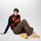 Skate Rubber Sneaker – this bicolor model incorporates a Monogram Flower on the side and three Monogram – LUX VERSE Luxury Designer Fashion Outlet