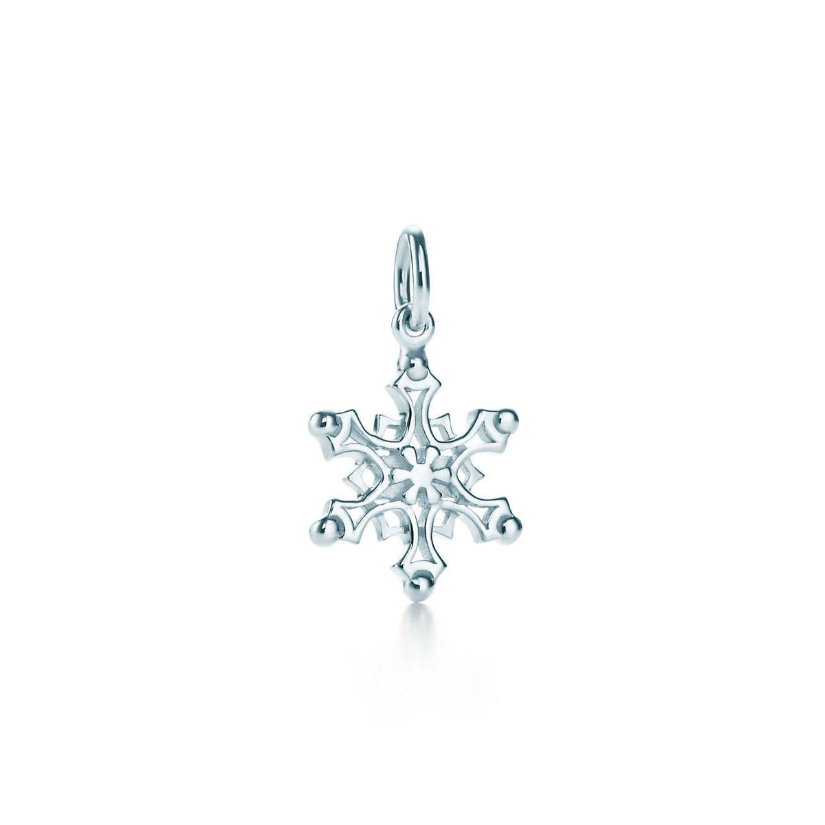 Sterling Silver Snowflake Pendant Necklace – LUX VERSE Luxury Designer Fashion Outlet